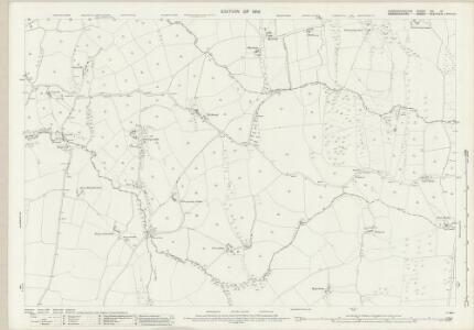 Caernarvonshire XIV.10 (includes: Eglwysfach; Llanddoget; Llanrwst Rural; Maenan) - 25 Inch Map