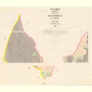 Tyrn (Děrna) - m0435-1-001 - Kaiserpflichtexemplar der Landkarten des stabilen Katasters