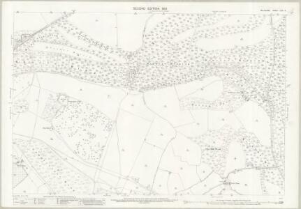 Wiltshire LXIV.9 (includes: East Knoyle; Fonthill Gifford; Hindon; West Tisbury) - 25 Inch Map
