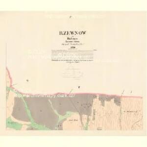 Rzewnow - c6714-1-004 - Kaiserpflichtexemplar der Landkarten des stabilen Katasters