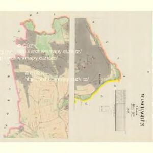 Waschagrün - c8975-1-001 - Kaiserpflichtexemplar der Landkarten des stabilen Katasters