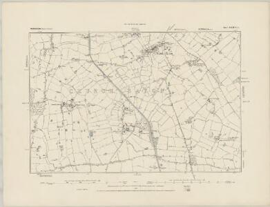 Staffordshire XLIII.SW - OS Six-Inch Map