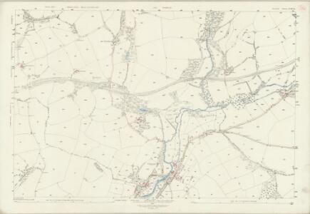 Cornwall LVIII.6 (includes: Probus; St Clement; St Michael Penkevil) - 25 Inch Map