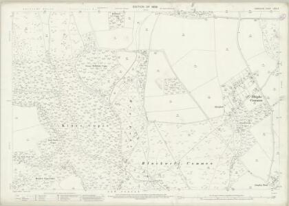 Hampshire and Isle of Wight LXXXI.3 (includes: Beaulieu; Denny Lodge; Exbury; Fawley) - 25 Inch Map