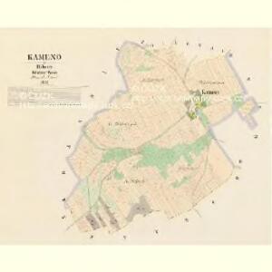 Kameno - c2998-1-001 - Kaiserpflichtexemplar der Landkarten des stabilen Katasters