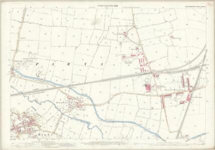 Leicestershire XXXVII.10 (includes: Blaby; Glen Parva; Leicester; Wigston Magna) - 25 Inch Map
