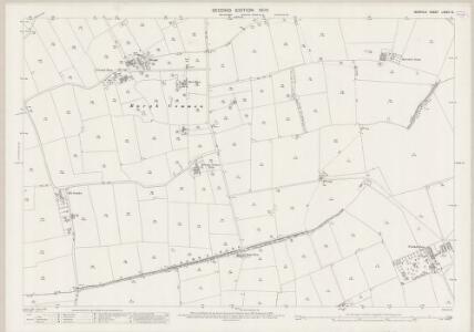 Norfolk LXXXV.16 (includes: Attleborough; Besthorpe; Old Buckenham) - 25 Inch Map