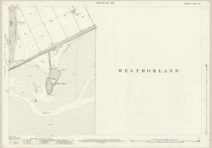Lancashire XVIII.1 (includes: Arnside; Grange; Meathop And Ulpha) - 25 Inch Map