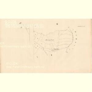 Podieschin (Podiessin) - c5885-1-005 - Kaiserpflichtexemplar der Landkarten des stabilen Katasters
