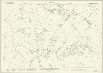 Monmouthshire XXIV.13 (includes: Llanfrechfa Lower; Llangybi Fawr; Llanhennock Fawr) - 25 Inch Map