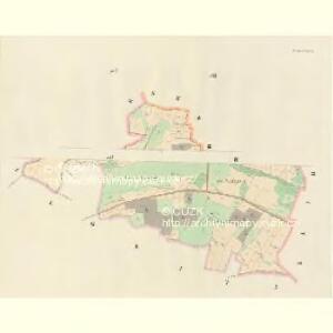 Hodiegau (Hoděgow) - c1921-1-003 - Kaiserpflichtexemplar der Landkarten des stabilen Katasters