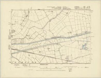 Cambridgeshire VII.NE - OS Six-Inch Map