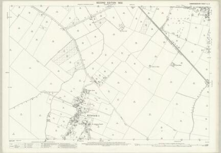 Cambridgeshire XL.5 (includes: Girton; Histon; Impington; Oakington) - 25 Inch Map