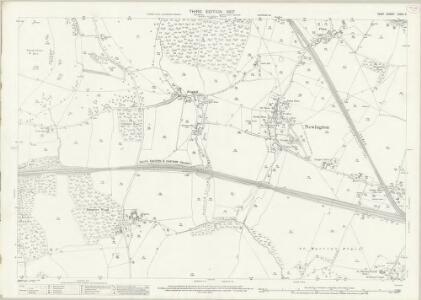 Kent LXXIV.8 (includes: Folkestone; Newington; Saltwood) - 25 Inch Map