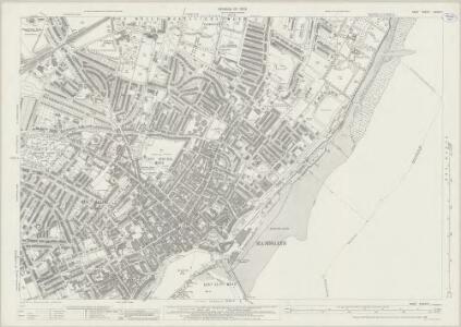 Kent XXXVIII.1 (includes: Ramsgate) - 25 Inch Map