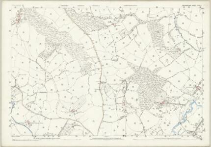 Devon LXXII.1 (includes: Axminster Hamlets; Axminster Town; Kilmington) - 25 Inch Map