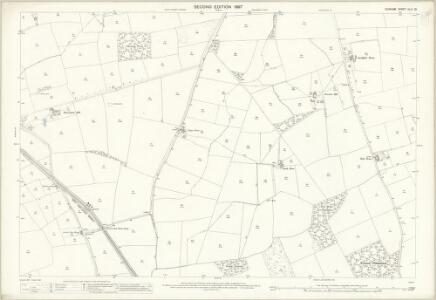 Durham XLIII.12 (includes: Foxton And Shotton; Mordon; Sedgefield) - 25 Inch Map