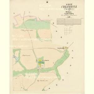 Czechtitz (Čechtice) - c0818-1-003 - Kaiserpflichtexemplar der Landkarten des stabilen Katasters