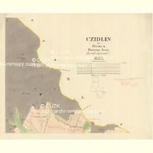 Czidlin - m0327-1-004 - Kaiserpflichtexemplar der Landkarten des stabilen Katasters