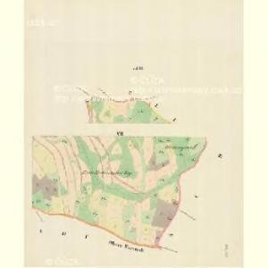 Milbes (Milowany) - m1807-1-007 - Kaiserpflichtexemplar der Landkarten des stabilen Katasters