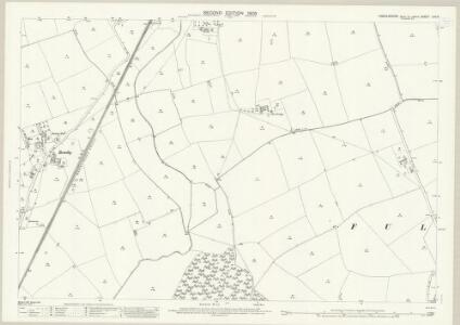 Lincolnshire LXII.3 (includes: Bullington; Fulnetby; Snelland; Stainton by Langworth; Wickenby) - 25 Inch Map