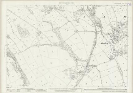 Herefordshire XXIV.4 (includes: Almeley; Eardisley) - 25 Inch Map