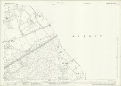 Hampshire and Isle of Wight XXVIII.11 (includes: Bentley; Binsted; Farnham) - 25 Inch Map