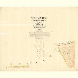 Wrazow (Wracow) - m3464-1-001 - Kaiserpflichtexemplar der Landkarten des stabilen Katasters