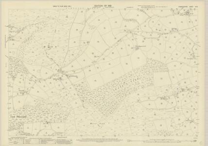 Denbighshire XX.5 (includes: Llanarmon Yn Ial; Llanbedr; Llanfair Dyffryn Clwyd Rural) - 25 Inch Map