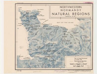 Northwestern Normandy : natural regions