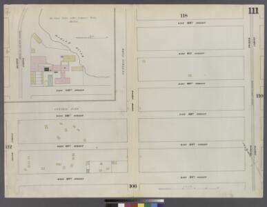 Plate 111: Map bounded by East 62nd Street, Fourth Avenue, East 57th Street, West 57th Street, Sixth Avenue, West 59th Street