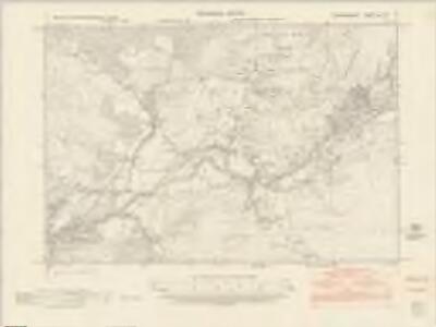 Cardiganshire XII.SW - OS Six-Inch Map