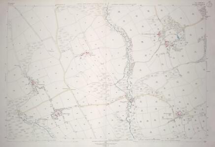 Devon XXXVIII.7 (includes: Bradworthy; Kilkhampton) - 25 Inch Map