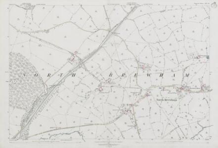 Somerset LIV.12 (includes: Brewham; Upton Noble; Witham Friary) - 25 Inch Map