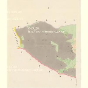 Gross Porzižan - c6027-1-001 - Kaiserpflichtexemplar der Landkarten des stabilen Katasters