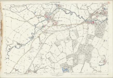 Shropshire XL.4 (includes: Great Hanwood; Pontesbury) - 25 Inch Map