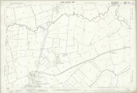 Gloucestershire XV.4 (includes: Burmington; Great Wolford; Little Wolford; Stretton on Fosse; Tidmington; Todenham) - 25 Inch Map
