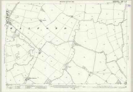 Warwickshire LI.13 (includes: Ettington; Halford; Honington; Idlictoe; Tredington) - 25 Inch Map