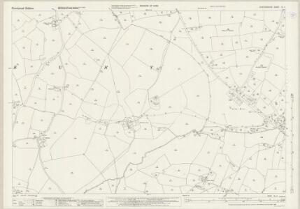 Staffordshire XL.3 (includes: Anslow; Rolleston; Tutbury) - 25 Inch Map