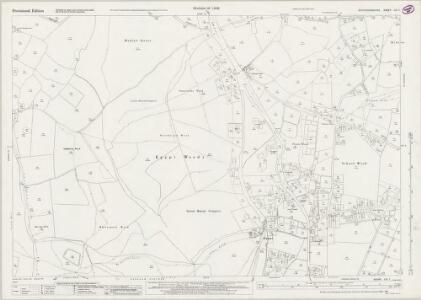 Buckinghamshire LIII.1 (includes: Burnham; Farnham Royal; Hedgerley) - 25 Inch Map