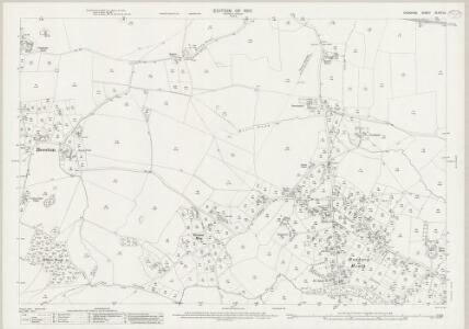 Cheshire XLVIII.13 (includes: Beeston; Bunbury; Peckforton; Spurstow) - 25 Inch Map