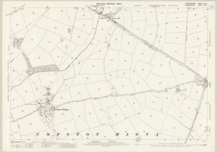 Leicestershire XLVIII.1 (includes: Claybrooke Parva; Copston Magna; Hinckley; Sharnford; Wibtoft; Wigston Parva; Wolvey) - 25 Inch Map