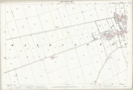 Yorkshire CCX.14 (includes: Bishop Burton; Walkington) - 25 Inch Map