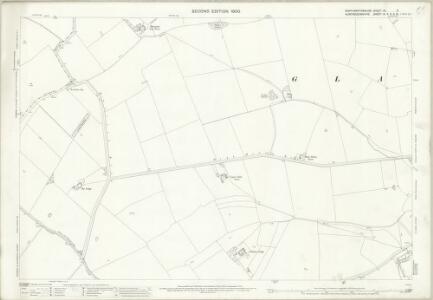 Northamptonshire XX.9 (includes: Conington; Denton and Caldecote; Glatton; Great Gidding; Lutton) - 25 Inch Map
