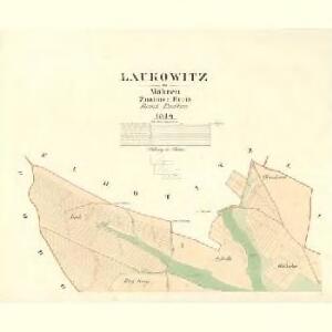 Laukowitz - m2772-1-001 - Kaiserpflichtexemplar der Landkarten des stabilen Katasters