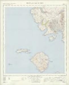 Rhum and Part of Skye - OS One-Inch Map