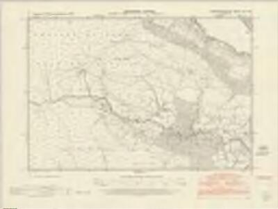 Montgomeryshire VIII.SW - OS Six-Inch Map