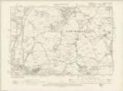 Cheshire LVIII.NW - OS Six-Inch Map