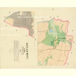 Kosaschitz - c3443-1-002 - Kaiserpflichtexemplar der Landkarten des stabilen Katasters