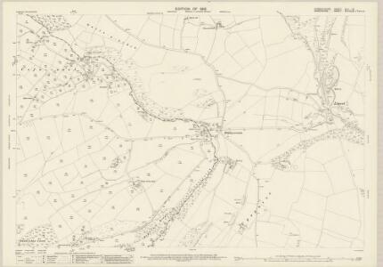 Denbighshire XLII.12 (includes: Llansilin; Oswestry Rural; Selattyn) - 25 Inch Map